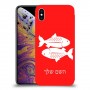דגים כיסוי מגן קשיח בעיצוב אישי עם השם שלך ל Apple iPhone XS Max יחידה אחת סקרין מובייל