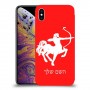 קשת כיסוי מגן קשיח בעיצוב אישי עם השם שלך ל Apple iPhone XS Max יחידה אחת סקרין מובייל