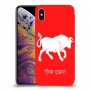 שור כיסוי מגן קשיח בעיצוב אישי עם השם שלך ל Apple iPhone XS Max יחידה אחת סקרין מובייל