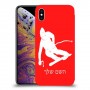 סקִי כיסוי מגן קשיח בעיצוב אישי עם השם שלך ל Apple iPhone XS Max יחידה אחת סקרין מובייל