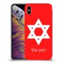 מגן דוד - ישראל כיסוי מגן קשיח בעיצוב אישי עם השם שלך ל Apple iPhone XS Max יחידה אחת סקרין מובייל