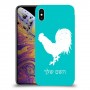 תרנגול כיסוי מגן קשיח בעיצוב אישי עם השם שלך ל Apple iPhone XS Max יחידה אחת סקרין מובייל