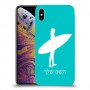 גלישה כיסוי מגן קשיח בעיצוב אישי עם השם שלך ל Apple iPhone XS Max יחידה אחת סקרין מובייל