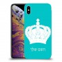 כתר מלכותי כיסוי מגן קשיח בעיצוב אישי עם השם שלך ל Apple iPhone XS Max יחידה אחת סקרין מובייל