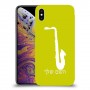 סקספון כיסוי מגן קשיח בעיצוב אישי עם השם שלך ל Apple iPhone XS Max יחידה אחת סקרין מובייל