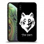 זאב כיסוי מגן קשיח בעיצוב אישי עם השם שלך ל Apple iPhone XS יחידה אחת סקרין מובייל