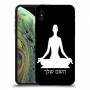 יוגה כיסוי מגן קשיח בעיצוב אישי עם השם שלך ל Apple iPhone XS יחידה אחת סקרין מובייל