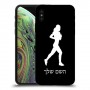 ג'וגלין - אישה כיסוי מגן קשיח בעיצוב אישי עם השם שלך ל Apple iPhone XS יחידה אחת סקרין מובייל