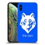 זאב כיסוי מגן קשיח בעיצוב אישי עם השם שלך ל Apple iPhone XS יחידה אחת סקרין מובייל