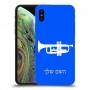 חצוצרה כיסוי מגן קשיח בעיצוב אישי עם השם שלך ל Apple iPhone XS יחידה אחת סקרין מובייל