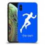 רץ כיסוי מגן קשיח בעיצוב אישי עם השם שלך ל Apple iPhone XS יחידה אחת סקרין מובייל