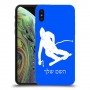 סקִי כיסוי מגן קשיח בעיצוב אישי עם השם שלך ל Apple iPhone XS יחידה אחת סקרין מובייל