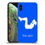 אימון ספורט - אישה כיסוי מגן קשיח בעיצוב אישי עם השם שלך ל Apple iPhone XS יחידה אחת סקרין מובייל