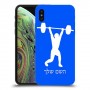 הרמת משקולות כיסוי מגן קשיח בעיצוב אישי עם השם שלך ל Apple iPhone XS יחידה אחת סקרין מובייל