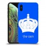 כתר מלכותי כיסוי מגן קשיח בעיצוב אישי עם השם שלך ל Apple iPhone XS יחידה אחת סקרין מובייל