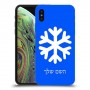 שלג כיסוי מגן קשיח בעיצוב אישי עם השם שלך ל Apple iPhone XS יחידה אחת סקרין מובייל