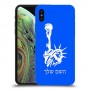 פסל החירות כיסוי מגן קשיח בעיצוב אישי עם השם שלך ל Apple iPhone XS יחידה אחת סקרין מובייל