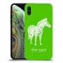 זברה כיסוי מגן קשיח בעיצוב אישי עם השם שלך ל Apple iPhone XS יחידה אחת סקרין מובייל