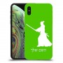 סמוראי כיסוי מגן קשיח בעיצוב אישי עם השם שלך ל Apple iPhone XS יחידה אחת סקרין מובייל