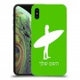 גלישה כיסוי מגן קשיח בעיצוב אישי עם השם שלך ל Apple iPhone XS יחידה אחת סקרין מובייל