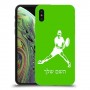 שחקן טניס כיסוי מגן קשיח בעיצוב אישי עם השם שלך ל Apple iPhone XS יחידה אחת סקרין מובייל