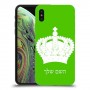 כתר מלכותי כיסוי מגן קשיח בעיצוב אישי עם השם שלך ל Apple iPhone XS יחידה אחת סקרין מובייל