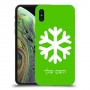 שלג כיסוי מגן קשיח בעיצוב אישי עם השם שלך ל Apple iPhone XS יחידה אחת סקרין מובייל