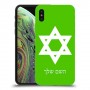 מגן דוד - ישראל כיסוי מגן קשיח בעיצוב אישי עם השם שלך ל Apple iPhone XS יחידה אחת סקרין מובייל