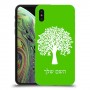 עץ כיסוי מגן קשיח בעיצוב אישי עם השם שלך ל Apple iPhone XS יחידה אחת סקרין מובייל