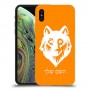 זאב כיסוי מגן קשיח בעיצוב אישי עם השם שלך ל Apple iPhone XS יחידה אחת סקרין מובייל