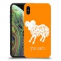 טלה כיסוי מגן קשיח בעיצוב אישי עם השם שלך ל Apple iPhone XS יחידה אחת סקרין מובייל