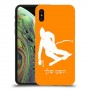 סקִי כיסוי מגן קשיח בעיצוב אישי עם השם שלך ל Apple iPhone XS יחידה אחת סקרין מובייל