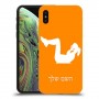 אימון ספורט - אישה כיסוי מגן קשיח בעיצוב אישי עם השם שלך ל Apple iPhone XS יחידה אחת סקרין מובייל