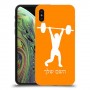 הרמת משקולות כיסוי מגן קשיח בעיצוב אישי עם השם שלך ל Apple iPhone XS יחידה אחת סקרין מובייל