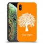 עץ כיסוי מגן קשיח בעיצוב אישי עם השם שלך ל Apple iPhone XS יחידה אחת סקרין מובייל