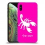 עקרב כיסוי מגן קשיח בעיצוב אישי עם השם שלך ל Apple iPhone XS יחידה אחת סקרין מובייל