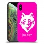 זאב כיסוי מגן קשיח בעיצוב אישי עם השם שלך ל Apple iPhone XS יחידה אחת סקרין מובייל