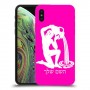 דלי כיסוי מגן קשיח בעיצוב אישי עם השם שלך ל Apple iPhone XS יחידה אחת סקרין מובייל