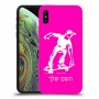 ילד סקייטבורד כיסוי מגן קשיח בעיצוב אישי עם השם שלך ל Apple iPhone XS יחידה אחת סקרין מובייל