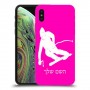 סקִי כיסוי מגן קשיח בעיצוב אישי עם השם שלך ל Apple iPhone XS יחידה אחת סקרין מובייל