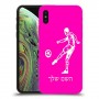שחקן כדורגל כיסוי מגן קשיח בעיצוב אישי עם השם שלך ל Apple iPhone XS יחידה אחת סקרין מובייל