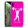 הרמת משקולות כיסוי מגן קשיח בעיצוב אישי עם השם שלך ל Apple iPhone XS יחידה אחת סקרין מובייל