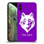 זאב כיסוי מגן קשיח בעיצוב אישי עם השם שלך ל Apple iPhone XS יחידה אחת סקרין מובייל