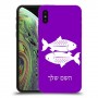 דגים כיסוי מגן קשיח בעיצוב אישי עם השם שלך ל Apple iPhone XS יחידה אחת סקרין מובייל