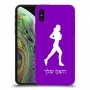 ג'וגלין - אישה כיסוי מגן קשיח בעיצוב אישי עם השם שלך ל Apple iPhone XS יחידה אחת סקרין מובייל