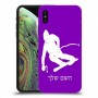 סקִי כיסוי מגן קשיח בעיצוב אישי עם השם שלך ל Apple iPhone XS יחידה אחת סקרין מובייל