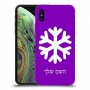 שלג כיסוי מגן קשיח בעיצוב אישי עם השם שלך ל Apple iPhone XS יחידה אחת סקרין מובייל