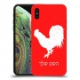 תרנגול כיסוי מגן קשיח בעיצוב אישי עם השם שלך ל Apple iPhone XS יחידה אחת סקרין מובייל