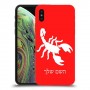 עקרב כיסוי מגן קשיח בעיצוב אישי עם השם שלך ל Apple iPhone XS יחידה אחת סקרין מובייל