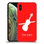 כינור כיסוי מגן קשיח בעיצוב אישי עם השם שלך ל Apple iPhone XS יחידה אחת סקרין מובייל